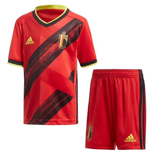 Maillot Football Belgique Domicile Enfant 2020 Rouge